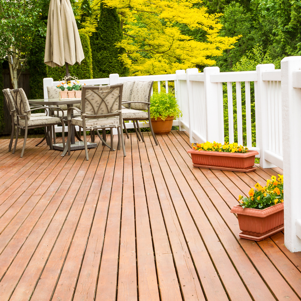 Professional Decked Patios in Flint