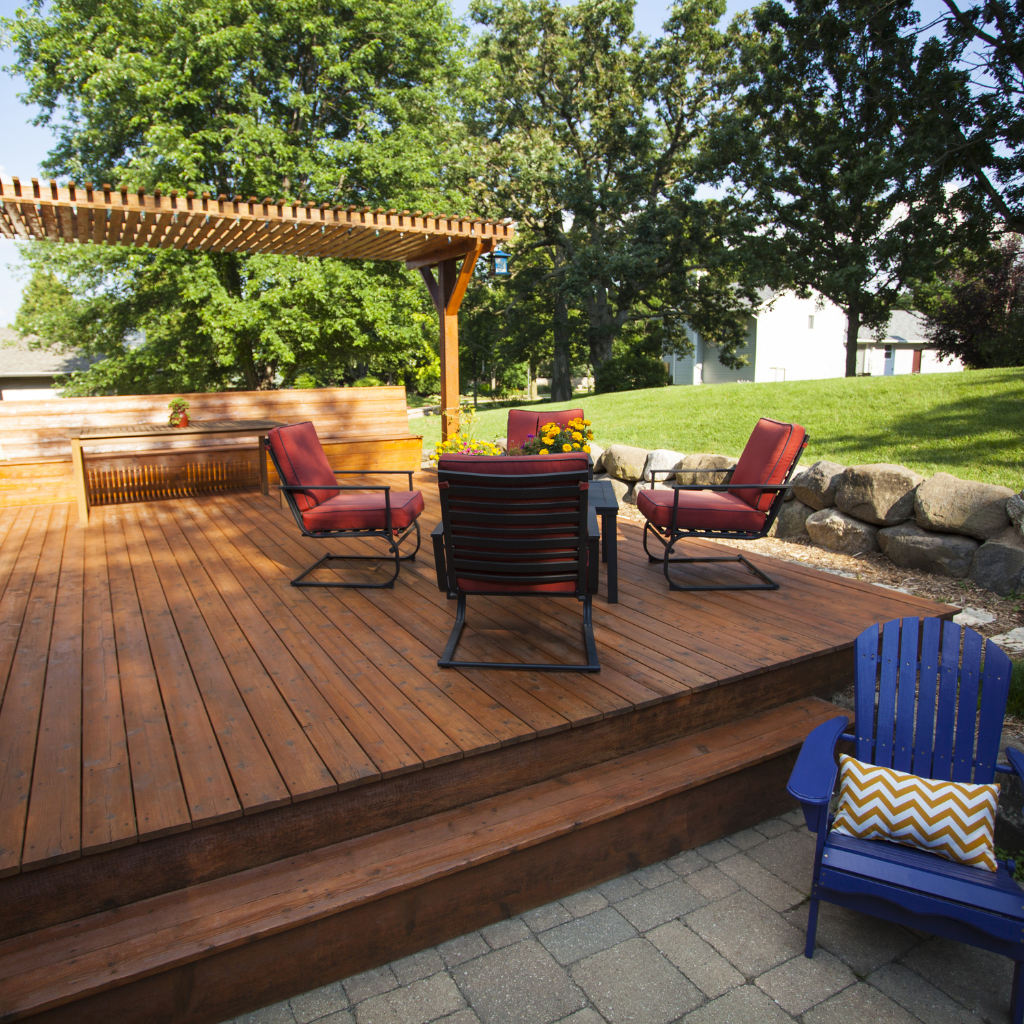 Wooden Patio in Flint